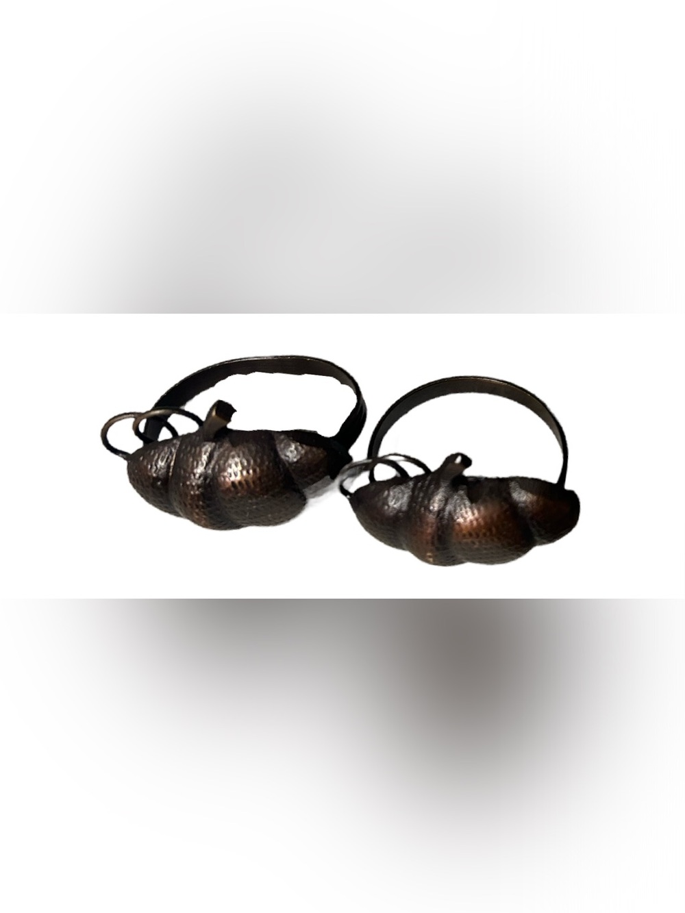 Two Pumpkin Napkins Rings